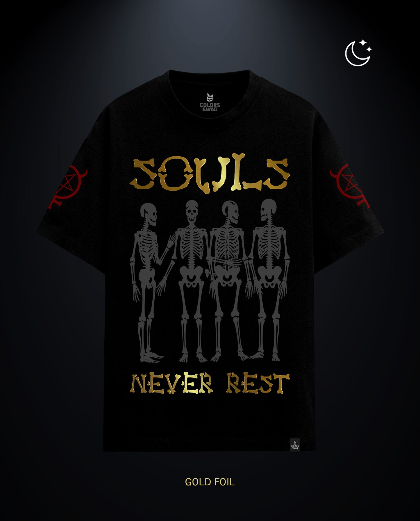 Soul Never Rest - Premium Men Oversized Tees