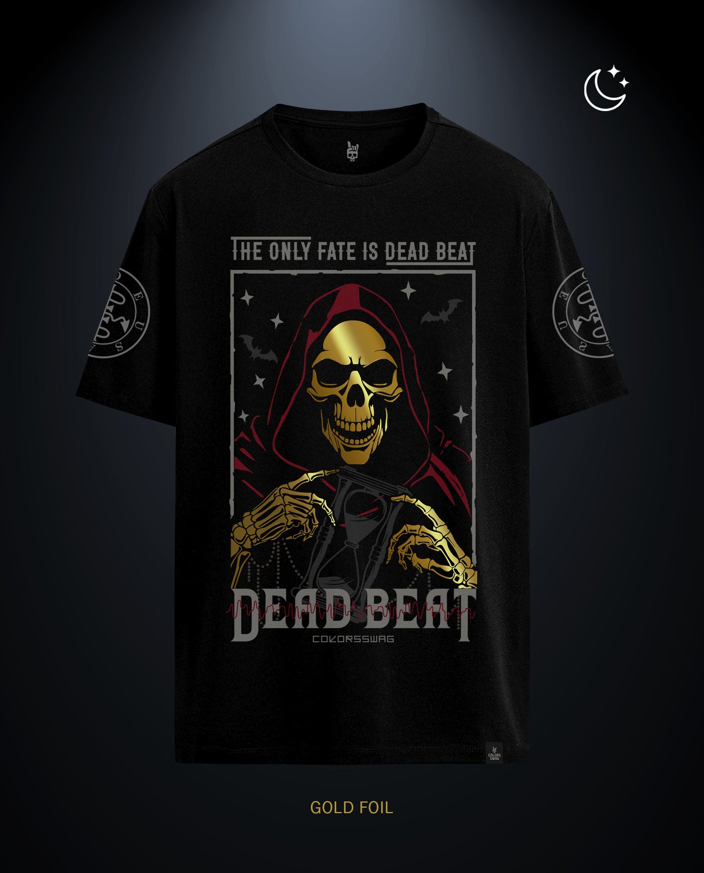 Reflect Dead Beat - Men Regular Fit Tees