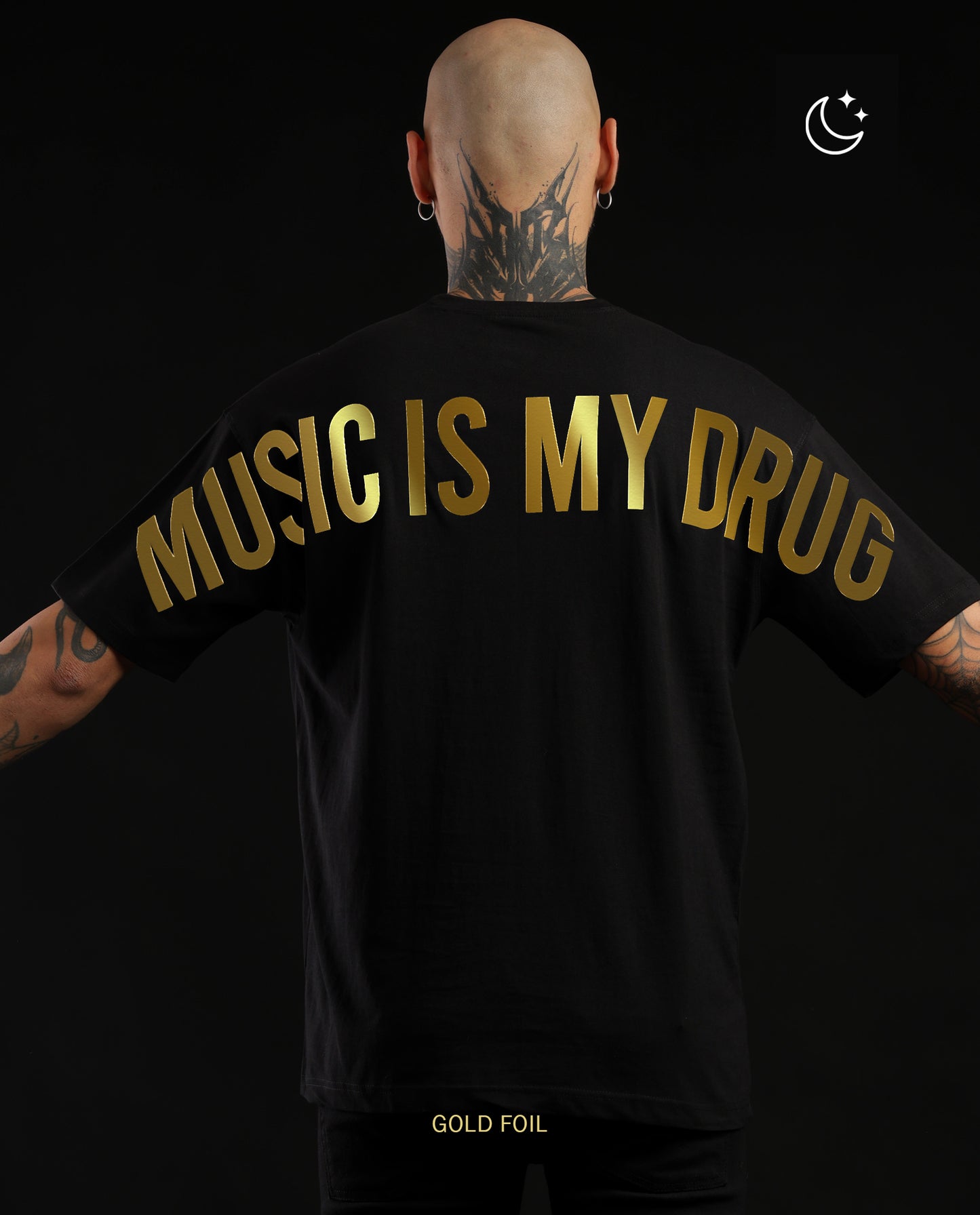 Reflect Music is my Drug - Men Regular Fit Tees