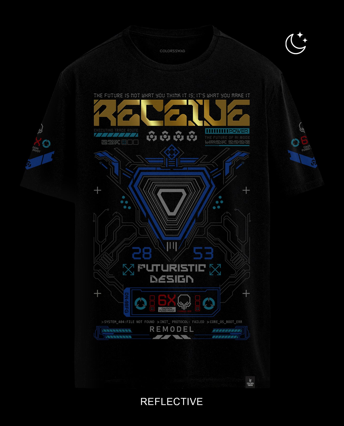 Reflect Receive - Men Regular Fit Tees