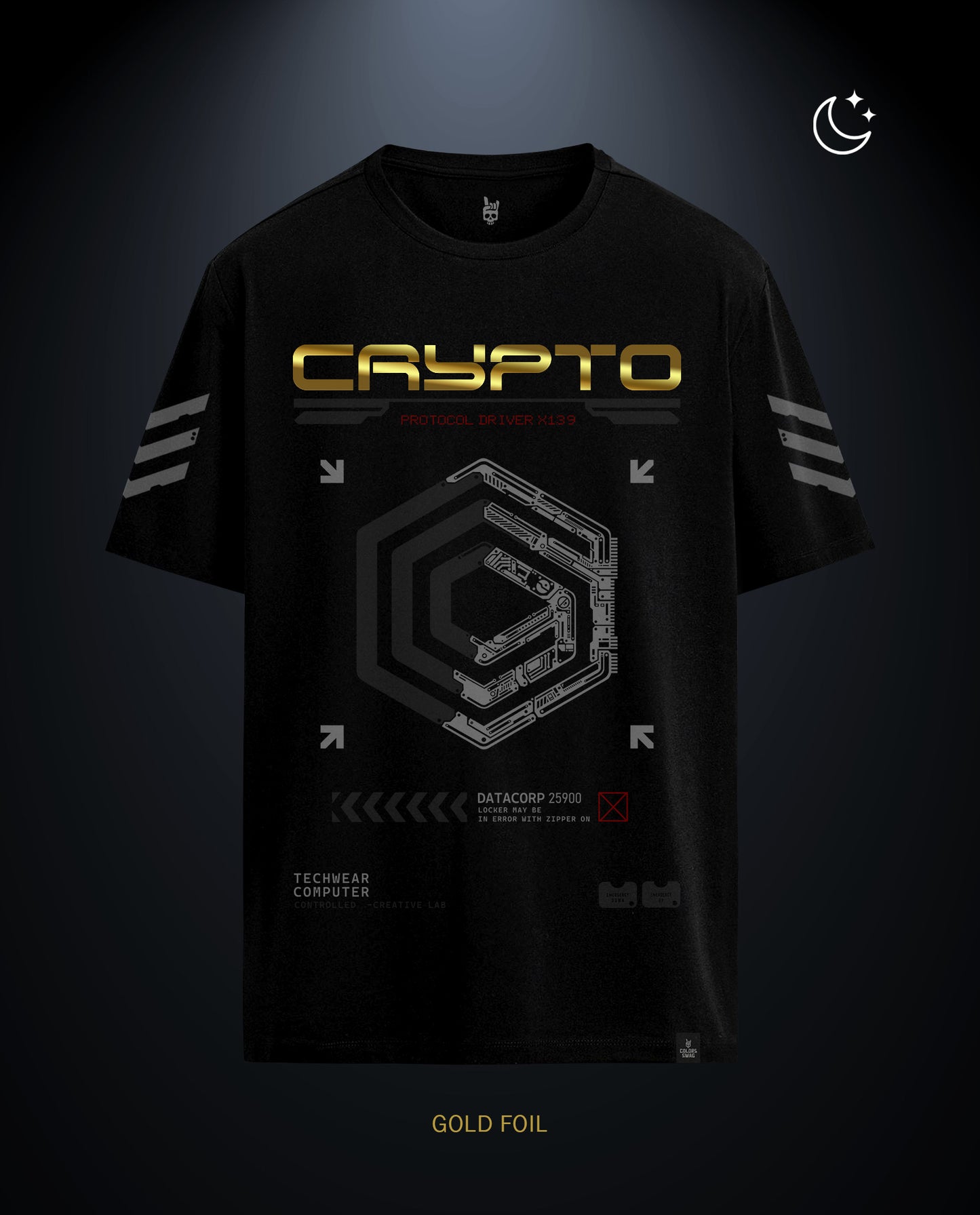 Reflect Crypto- Men Regular Fit Tee