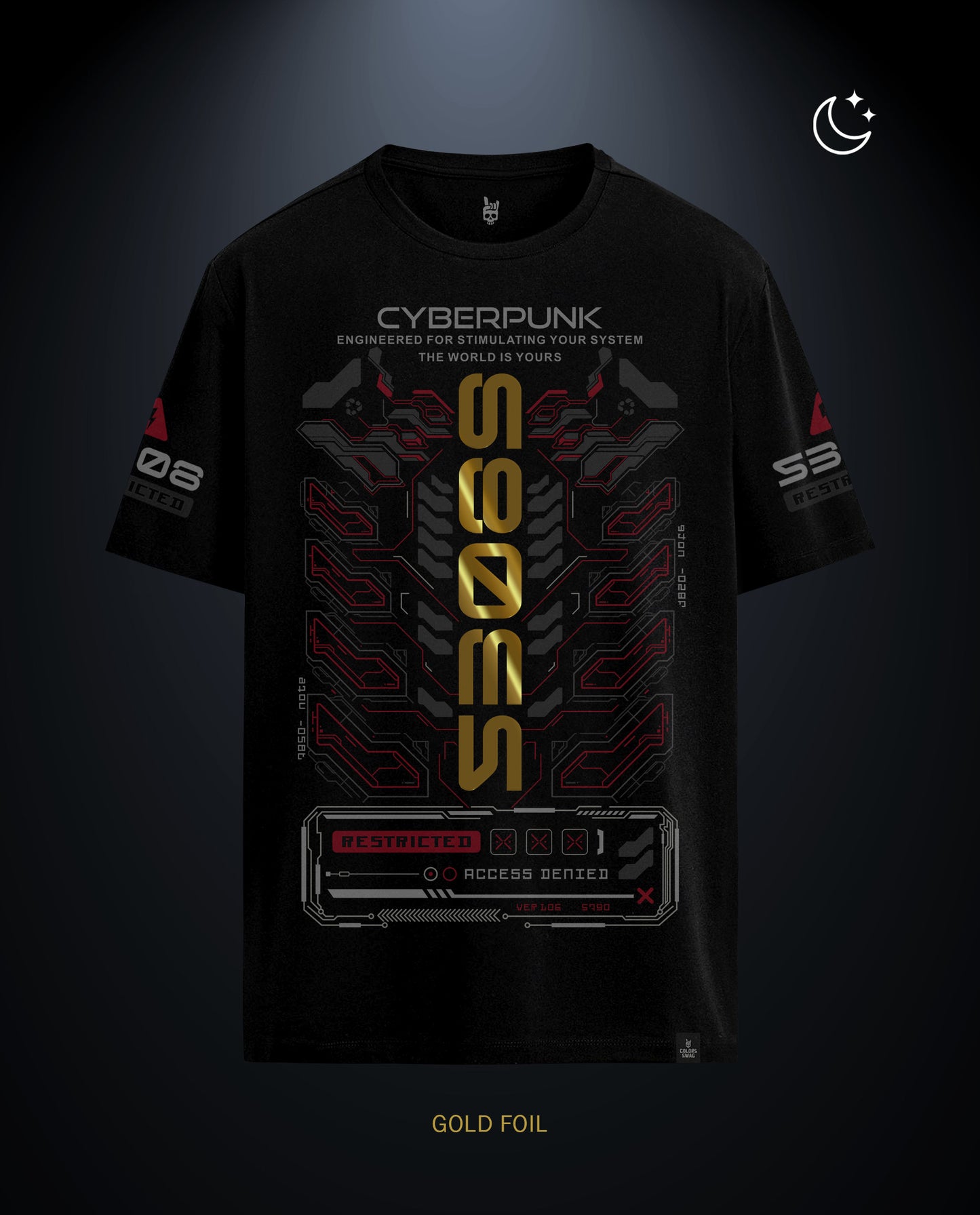 Reflect Cyber Punk - Men Regular Fit Tees