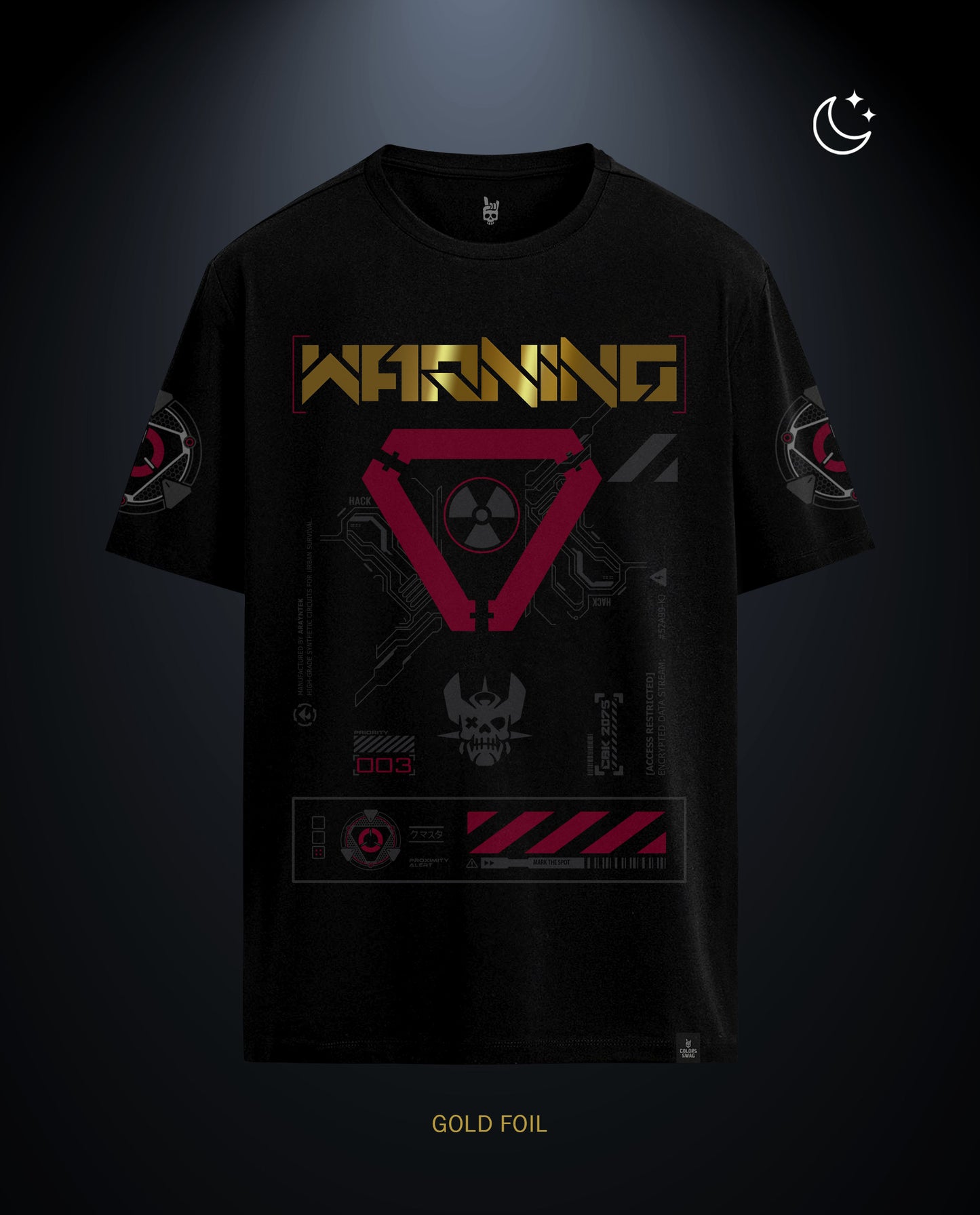 Reflect Warning - Men Regular Fit Tees