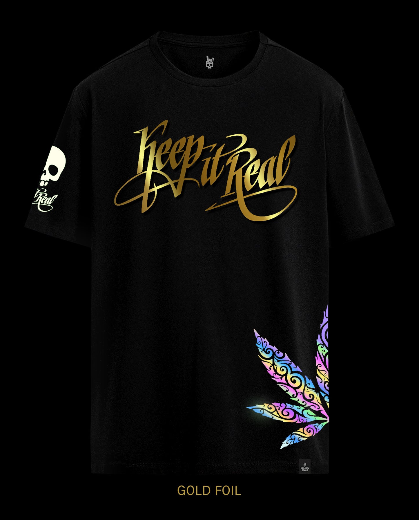Reflect Dope Leaf - Men Regular Fit Tees