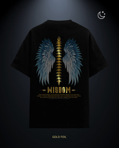 Wisdom - Premium Men Oversized Tees