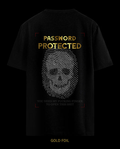 Password Protected - Men Regular Fit Tees