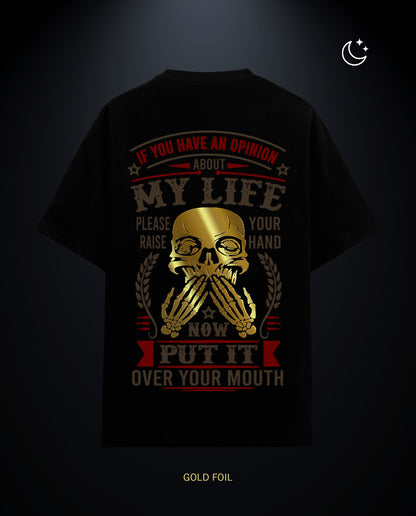 My Life - Premium Men Oversized Tees