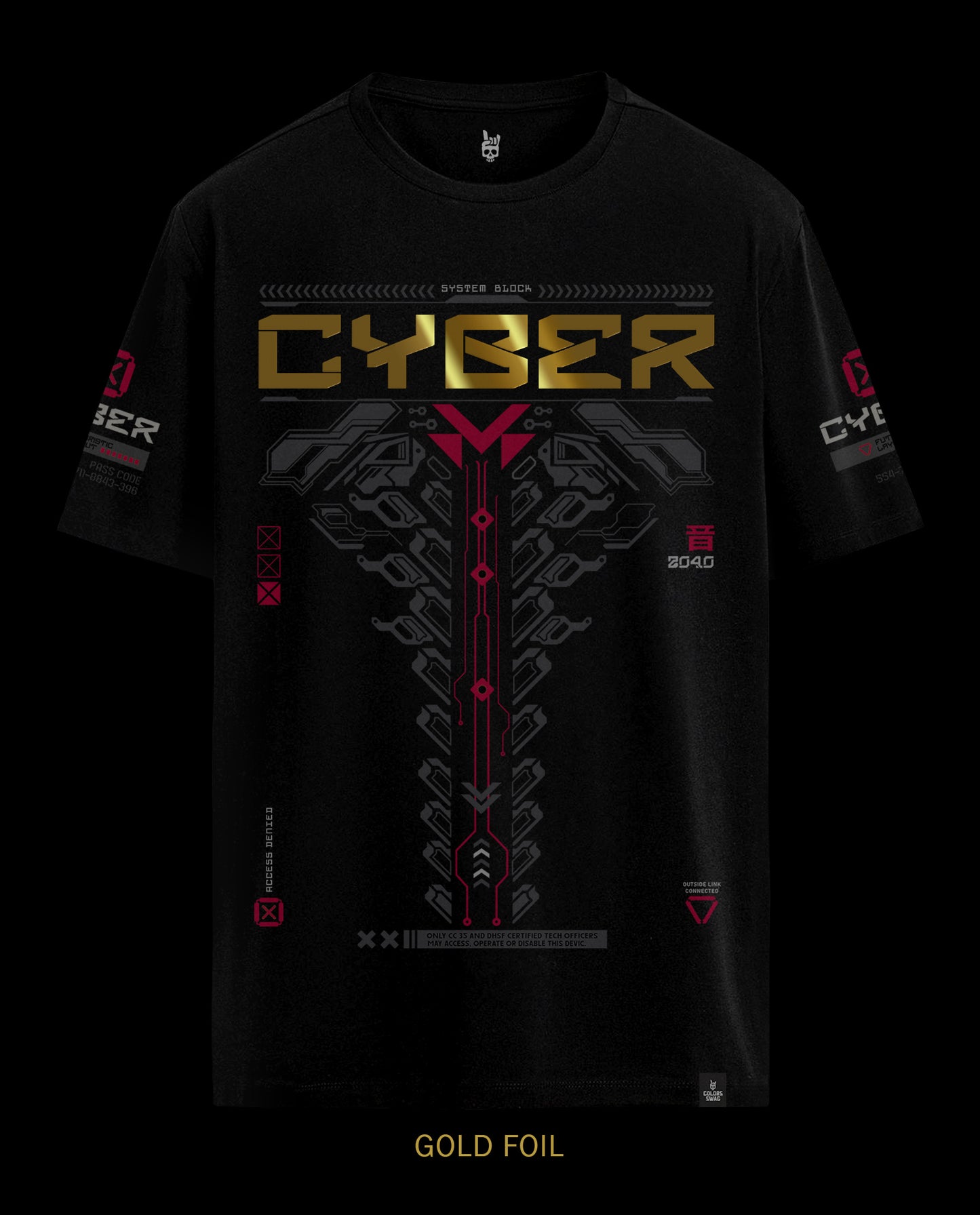 Reflect Cyber - Men Regular Fit Tees