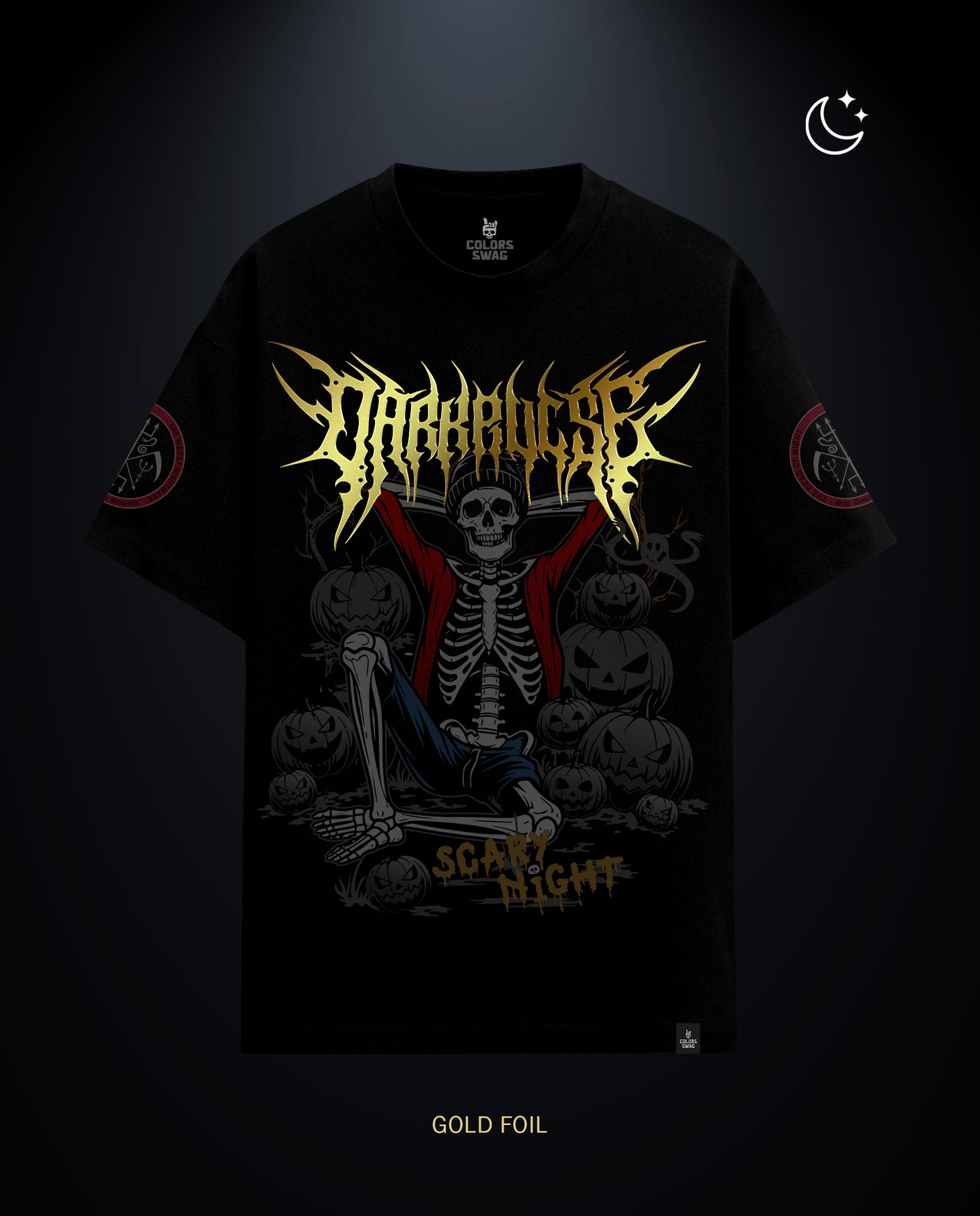 Dark Halloween - Premium Men Oversized Tees