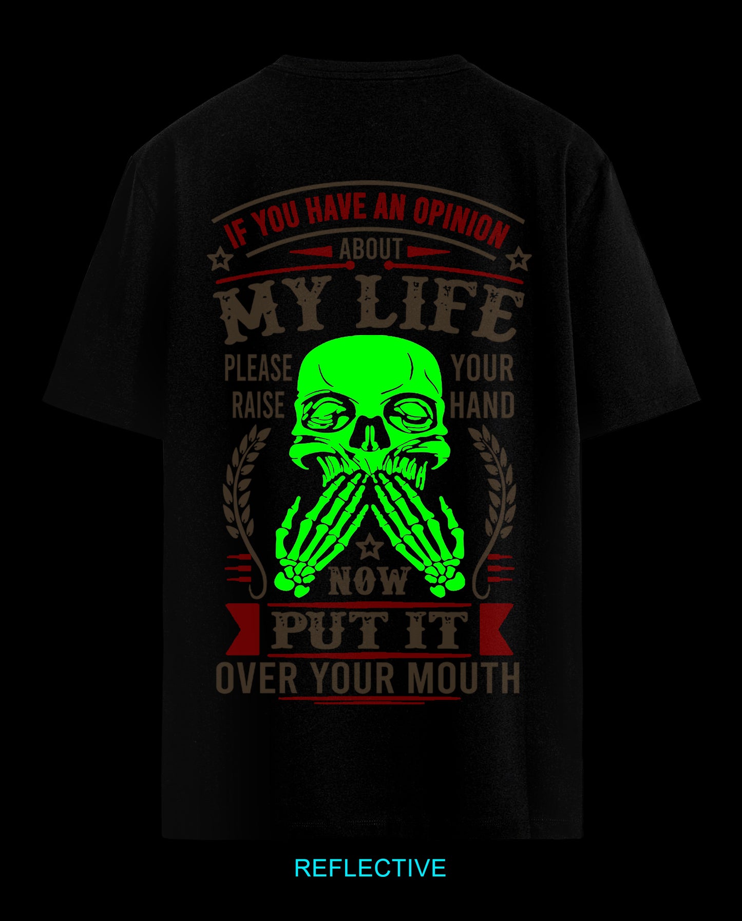 Reflect My Life - Men Regular Fit Tees