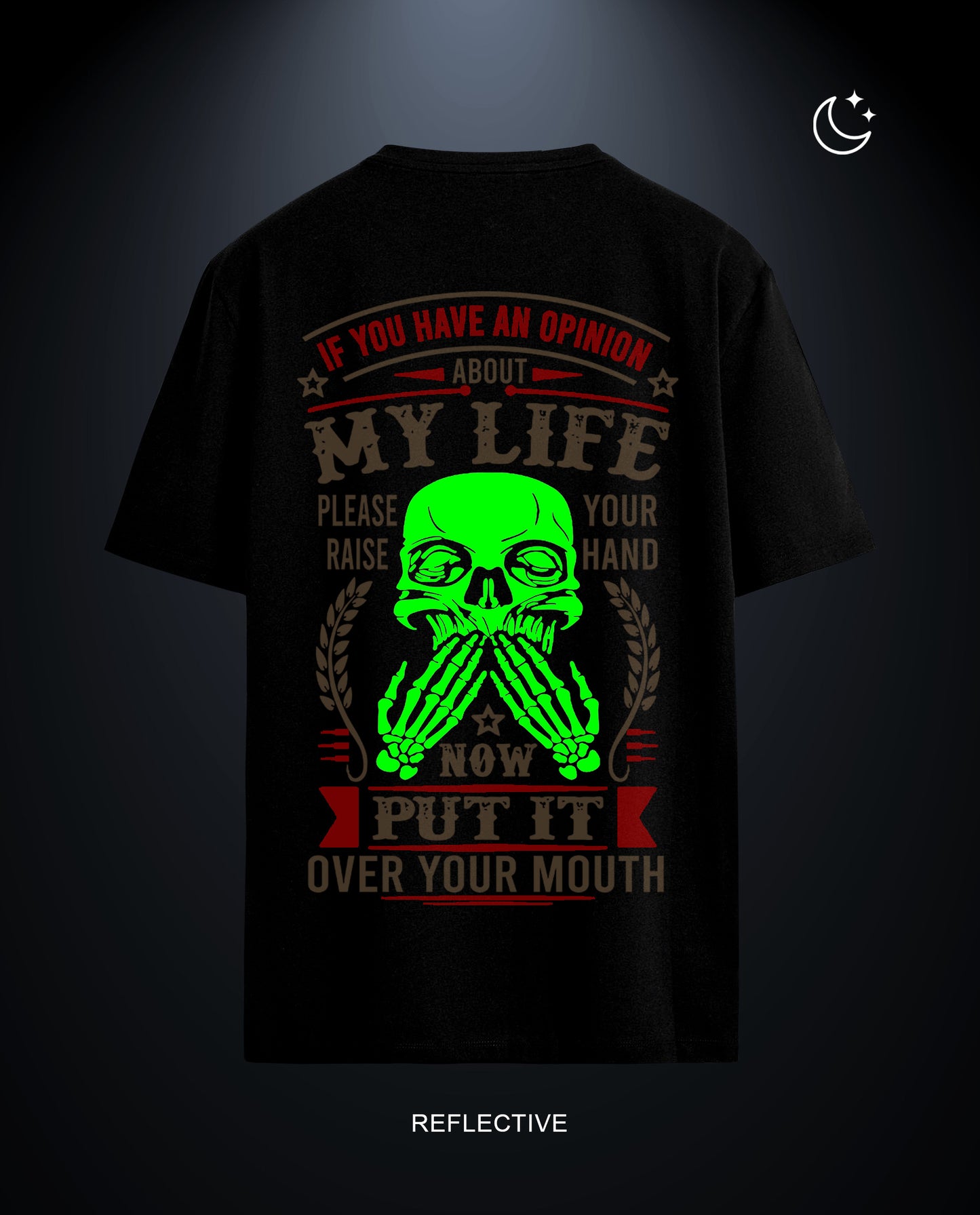 Reflect My Life - Men Regular Fit Tees