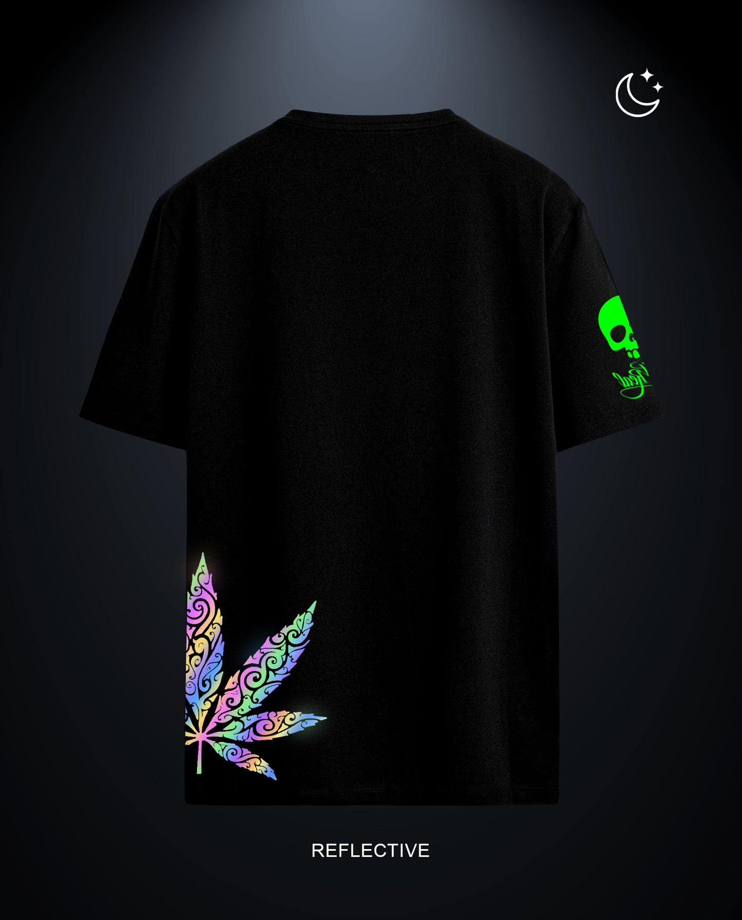 Reflect Dope Leaf - Men Regular Fit Tees