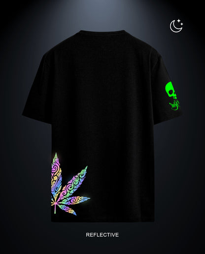 Reflect Dope Leaf - Men Regular Fit Tees