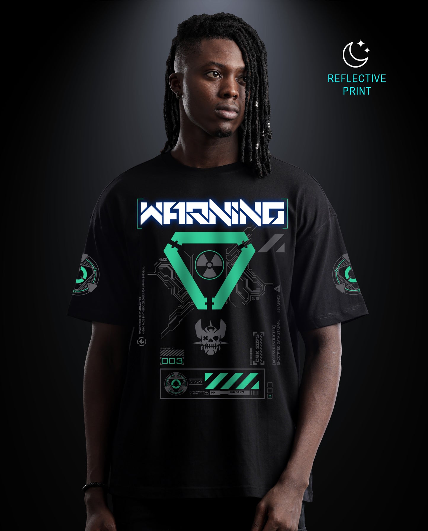 Warning - Premium Men Regular Fit Tees