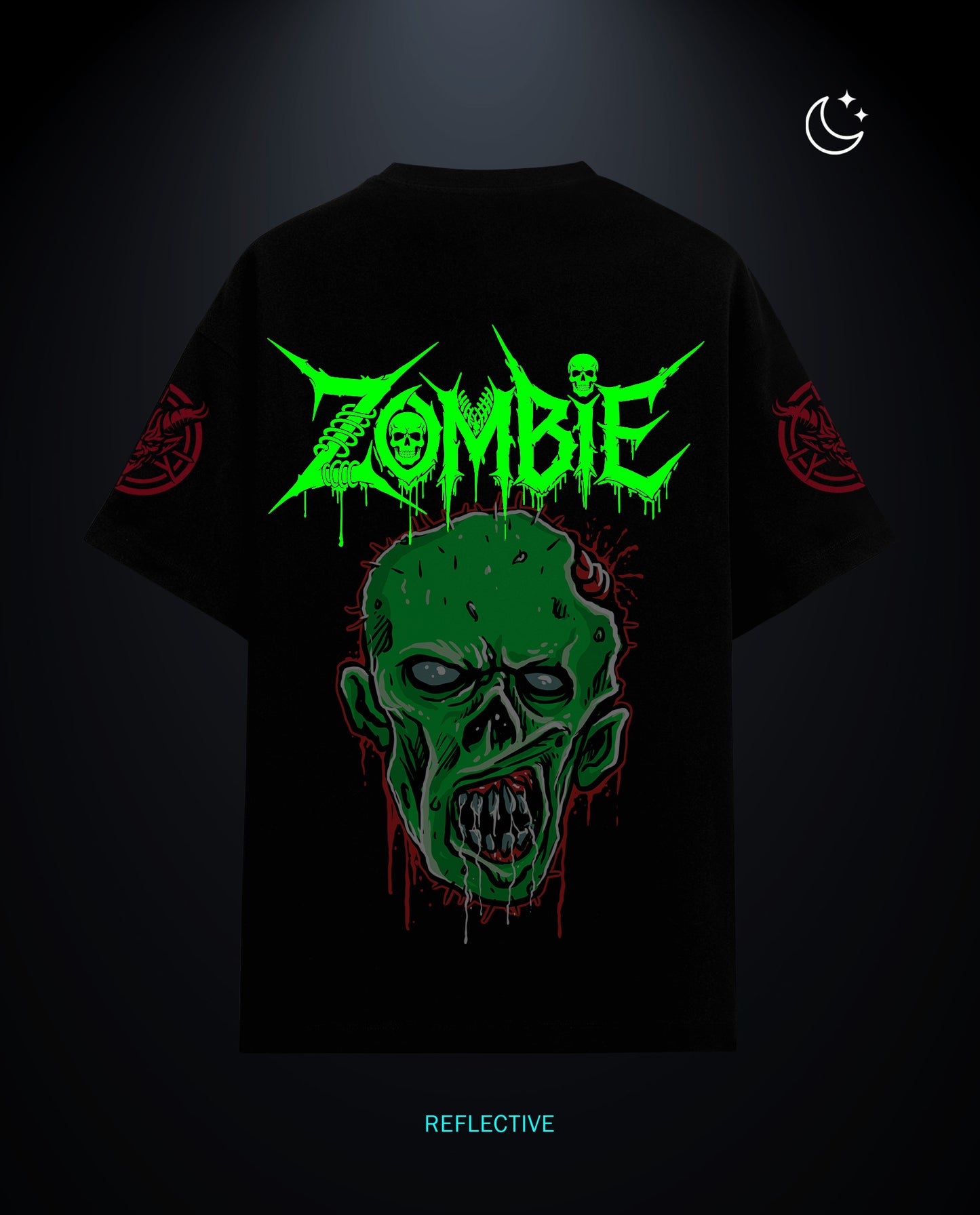Zombie - Premium Men Oversized Tees