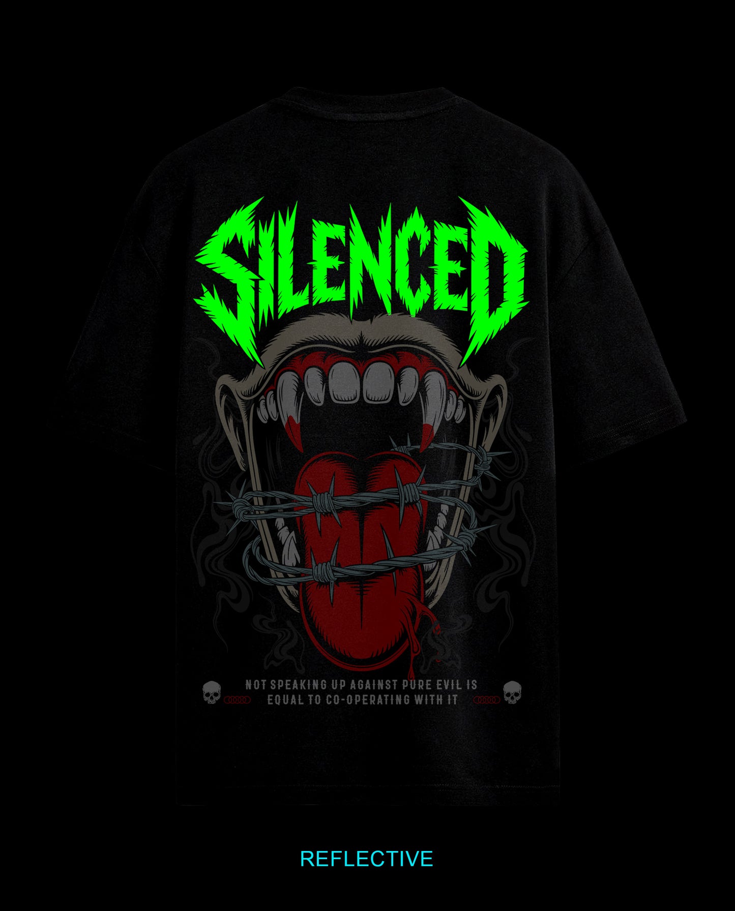 Silenced - Premium Men Oversized Tees