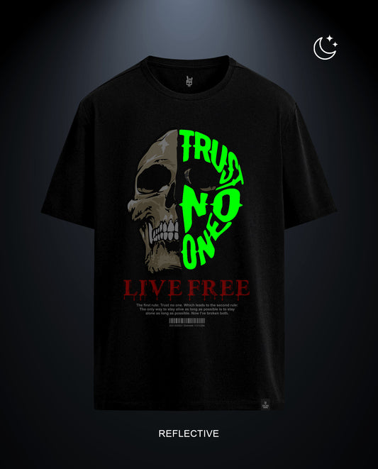 Reflect Trust No One - Men Regular Fit Tees