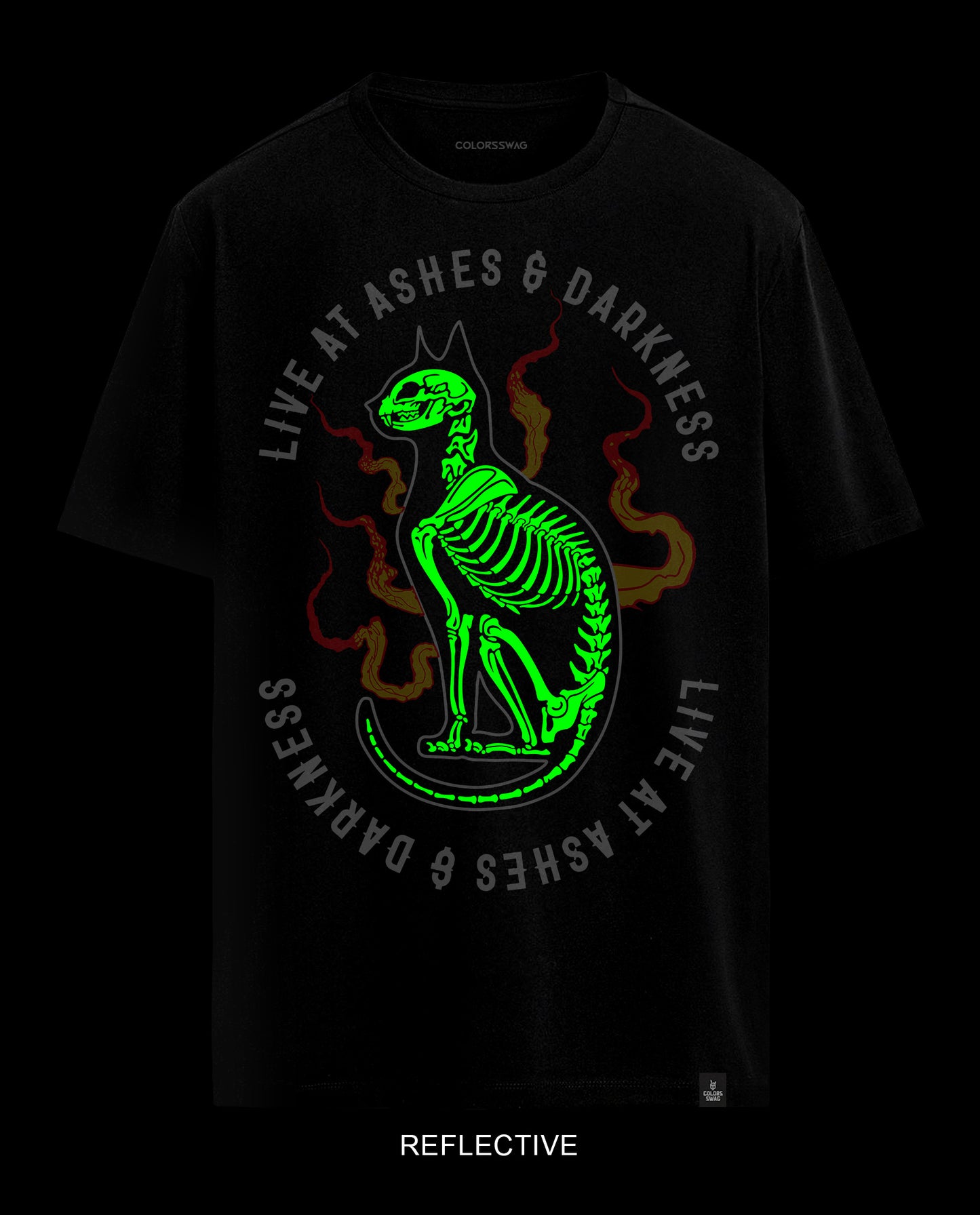 Live at Ashes - Men Regular Fit Tees