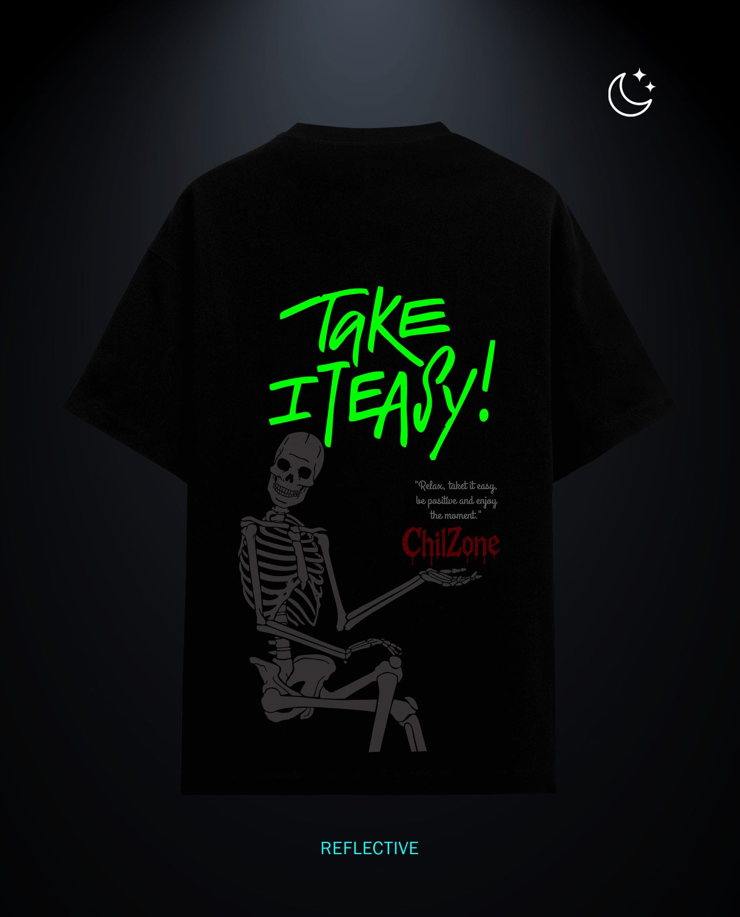 Chill Zone - Premium Men Oversized Tees