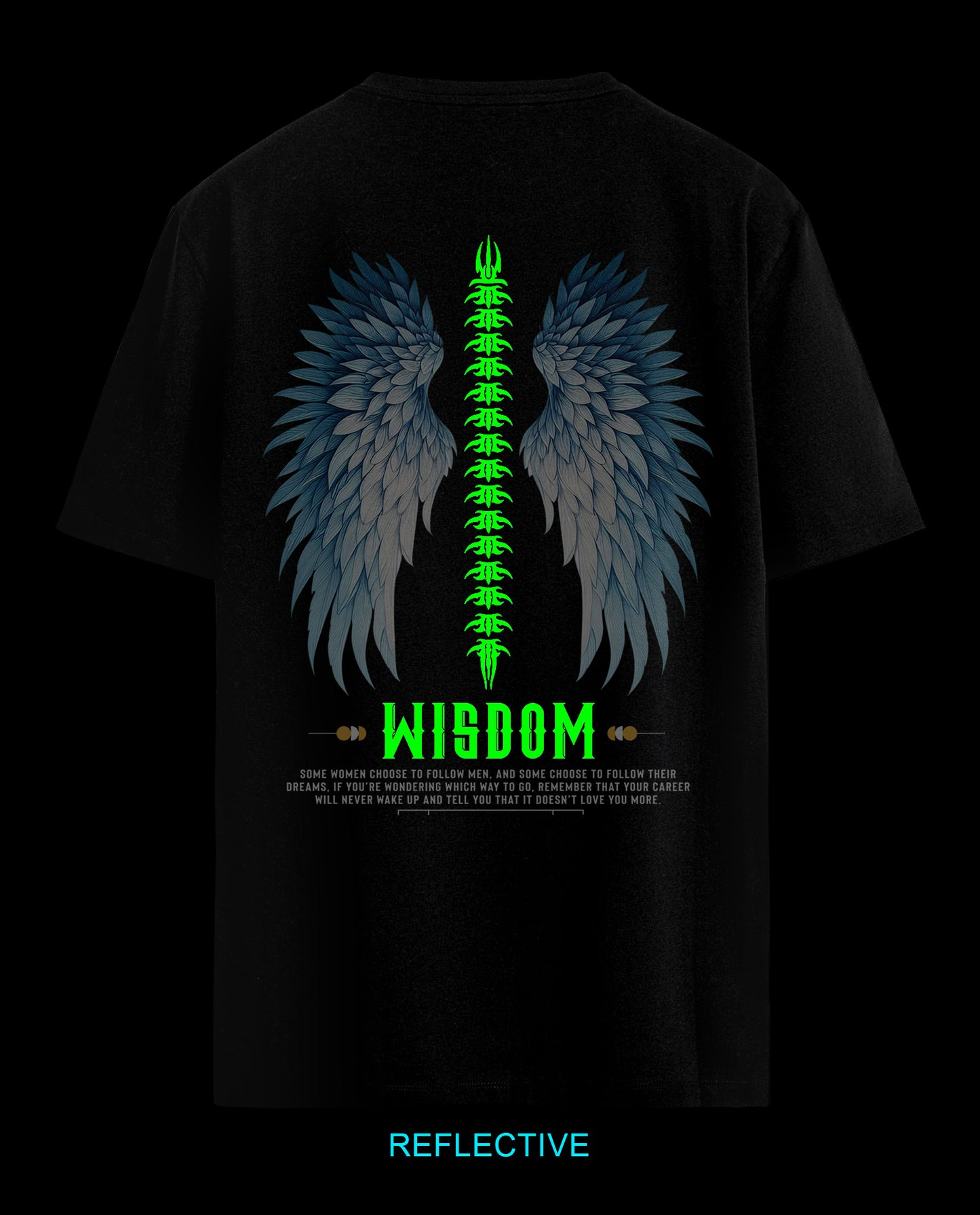 Reflect Wisdom  - Men Regular Fit Tees