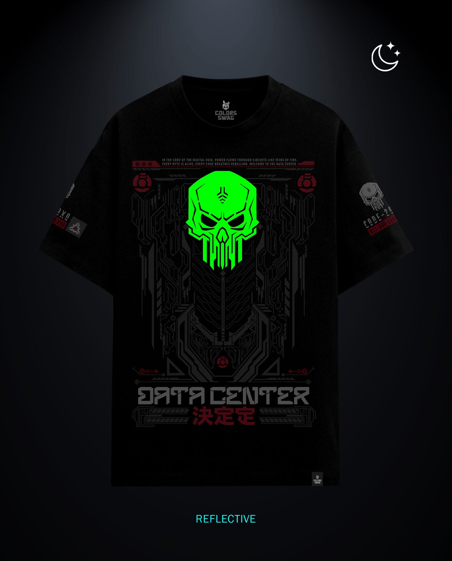 Data Center - Premium Men Oversized Tees