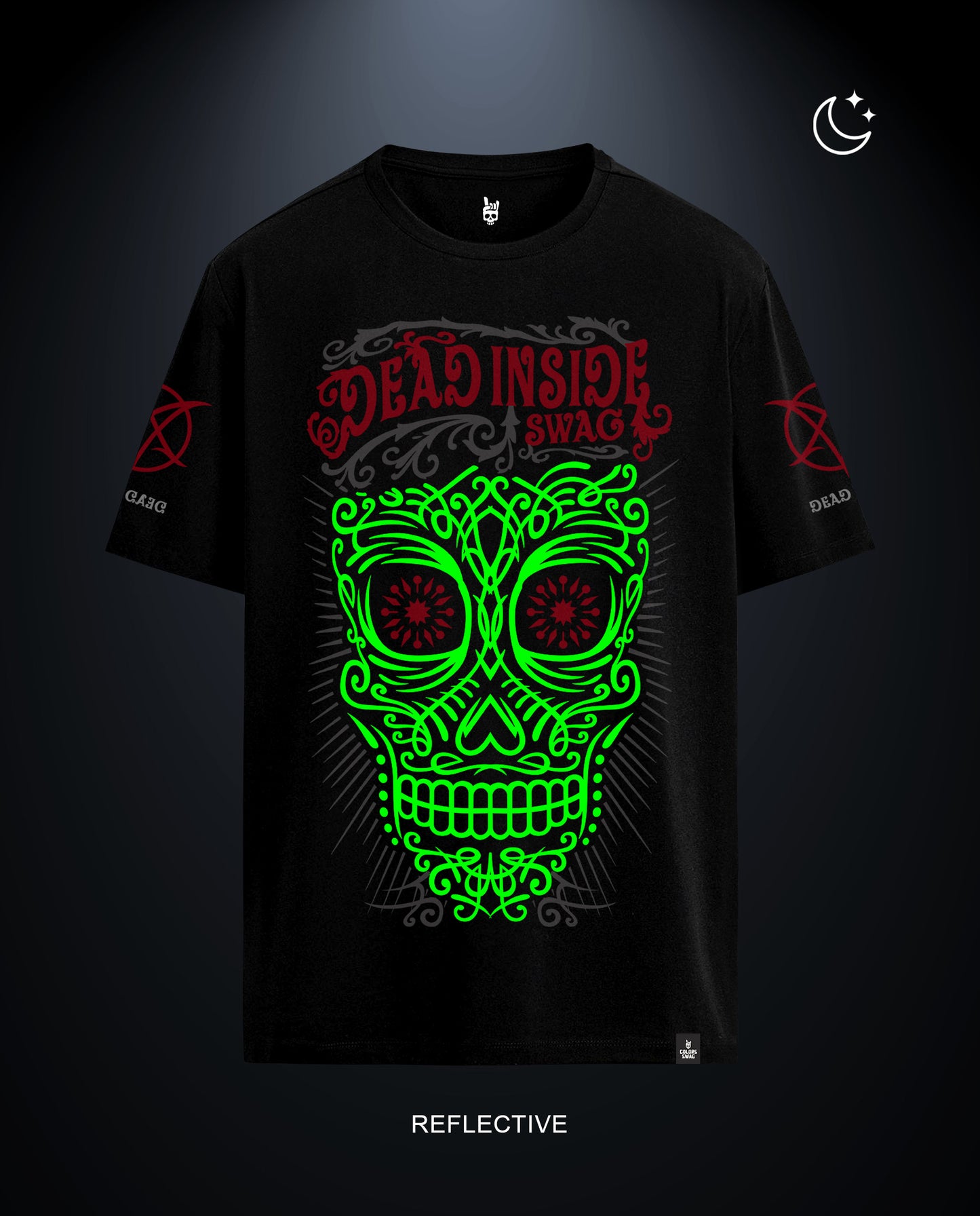 Reflect Dead Inside - Men Regular Fit Tees