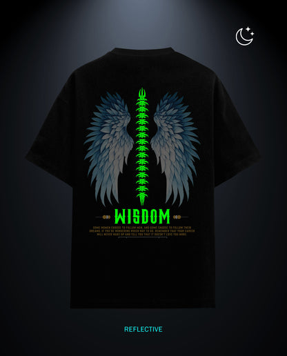Wisdom - Premium Men Oversized Tees