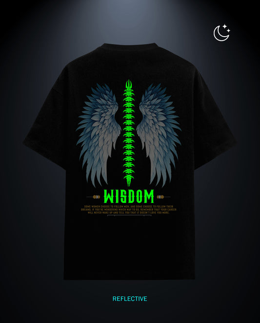Wisdom - Premium Men Oversized Tees