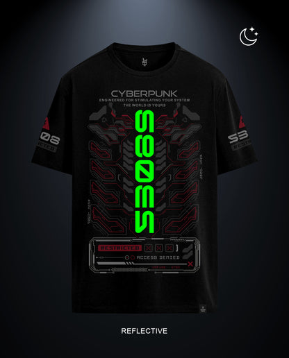 Reflect Cyber Punk - Men Regular Fit Tees