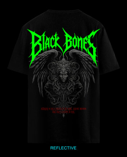 Reflect Black Bone - Men Regular Fit Tees