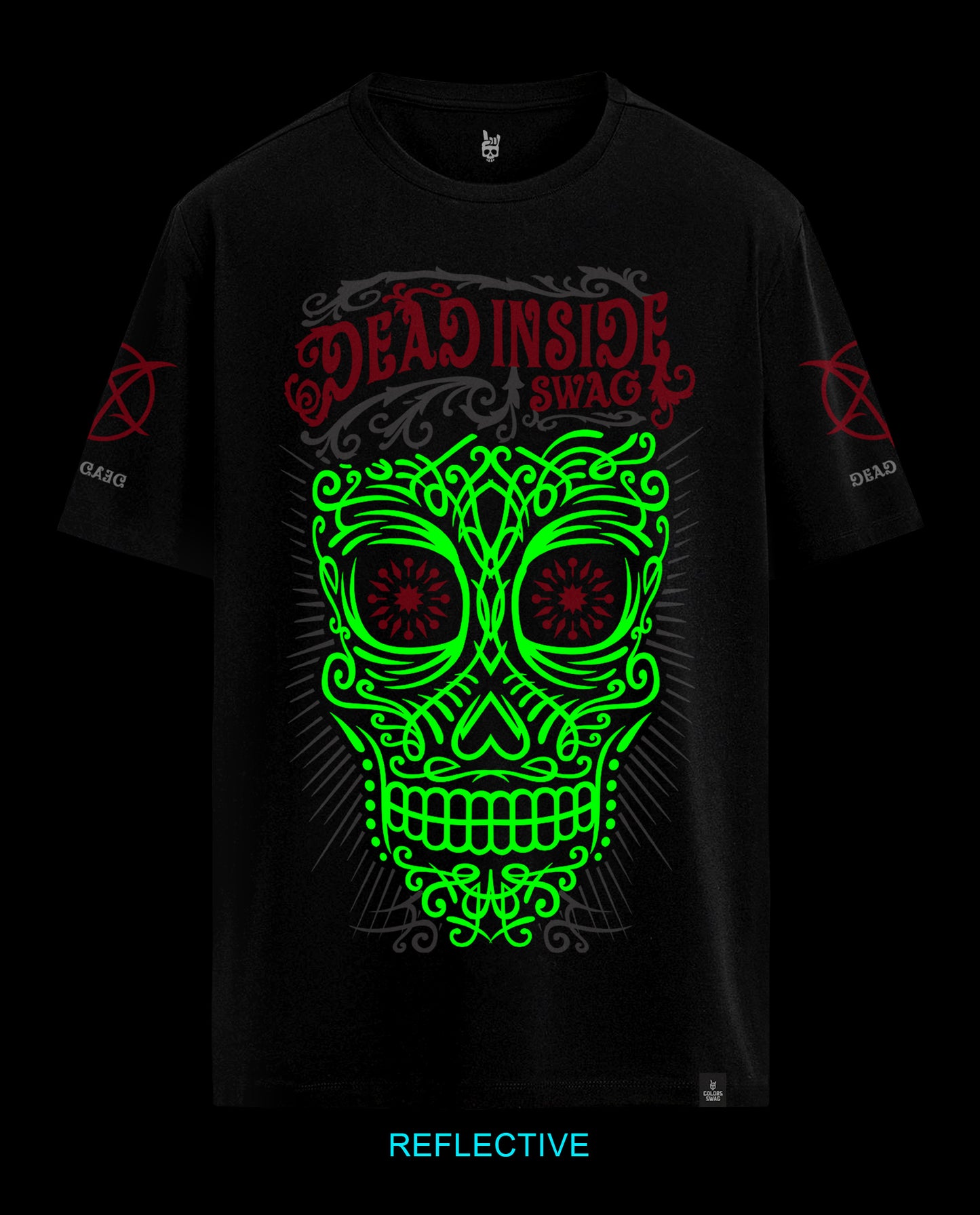 Reflect Dead Inside - Men Regular Fit Tees