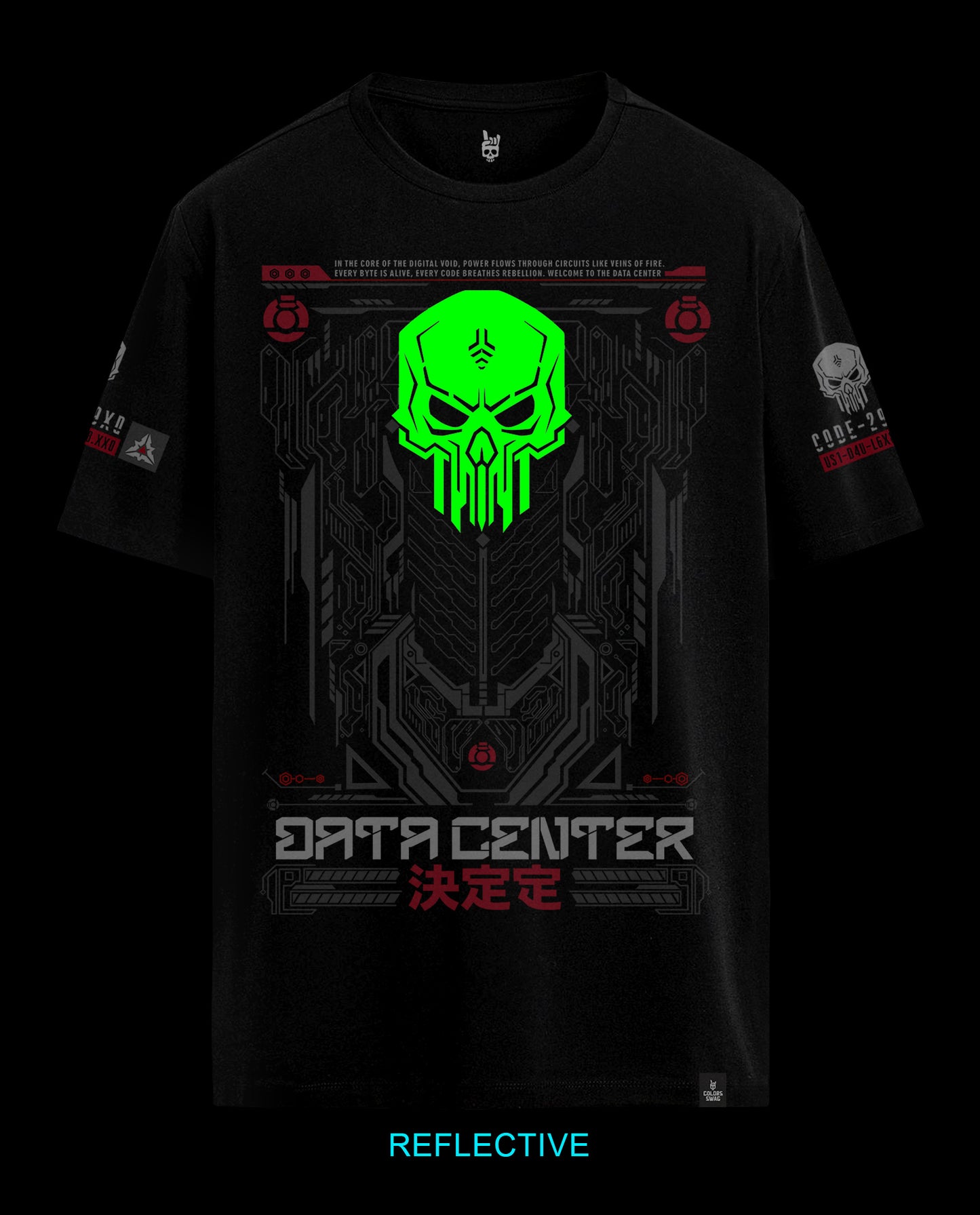 Reflect Data Center - Men Regular Fit Tees