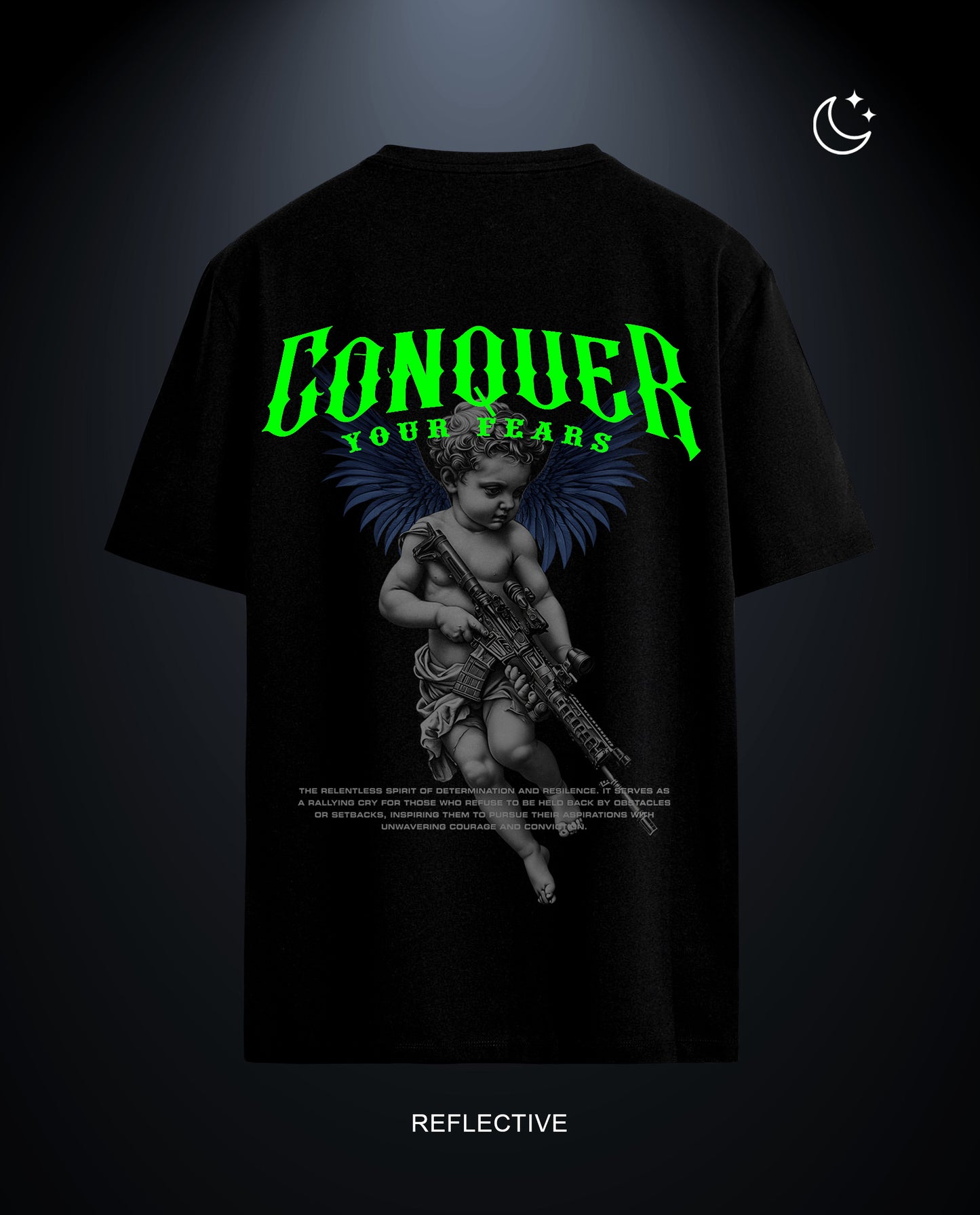 Reflect Conquer  - Men Regular Fit Tees