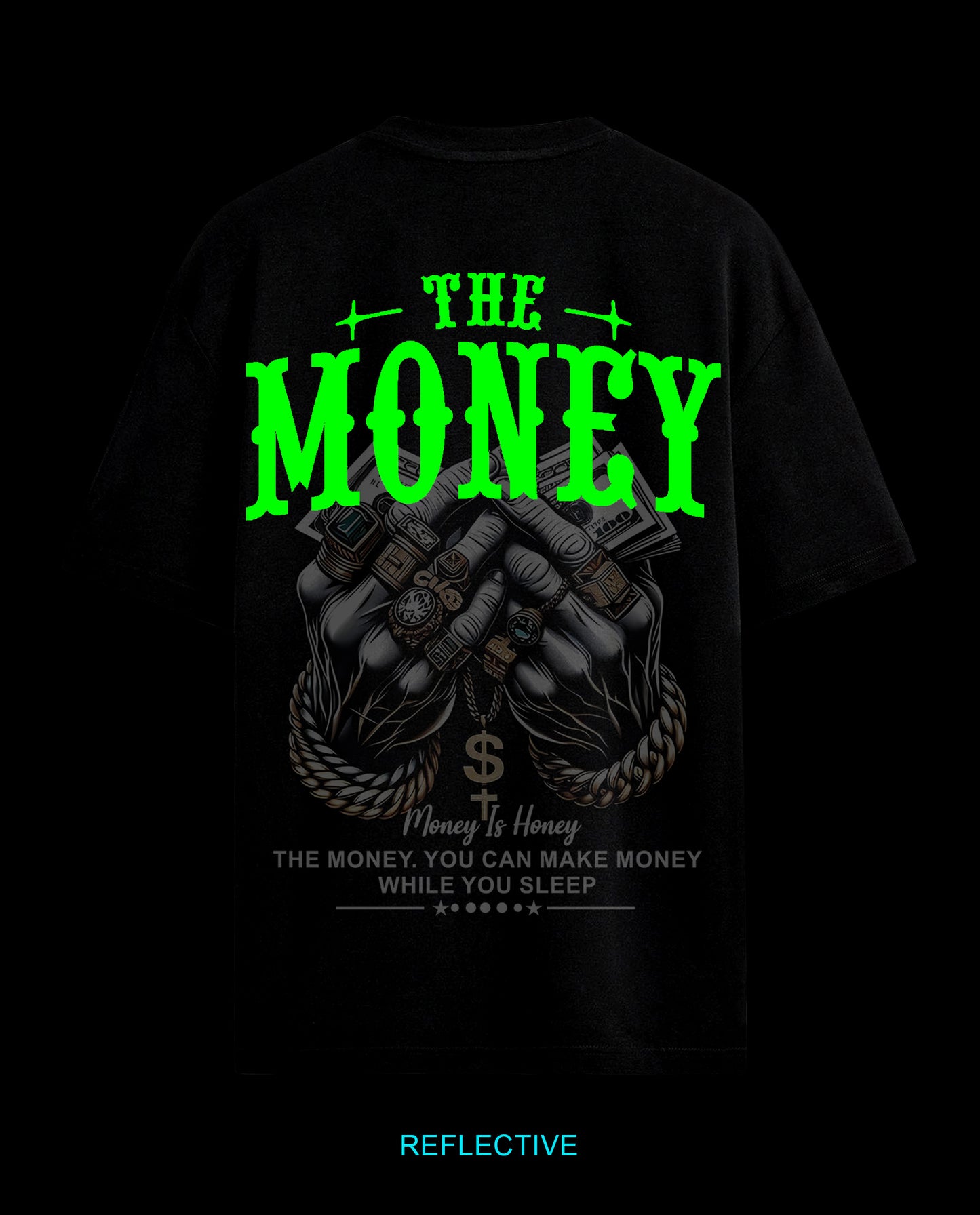 Money is Honey - Premium Men Oversized Tees