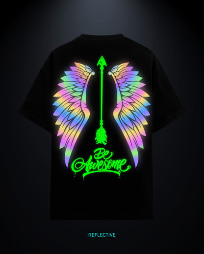 Be Awesome - Premium Men Oversized Tees