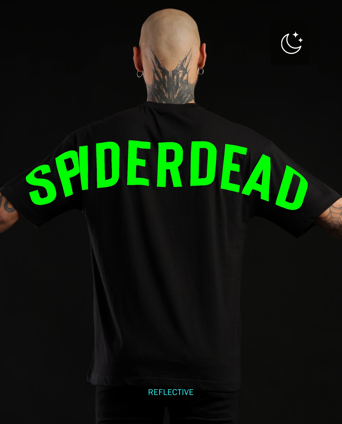 Reflect Spider Dead - Men Regular Fit Tees