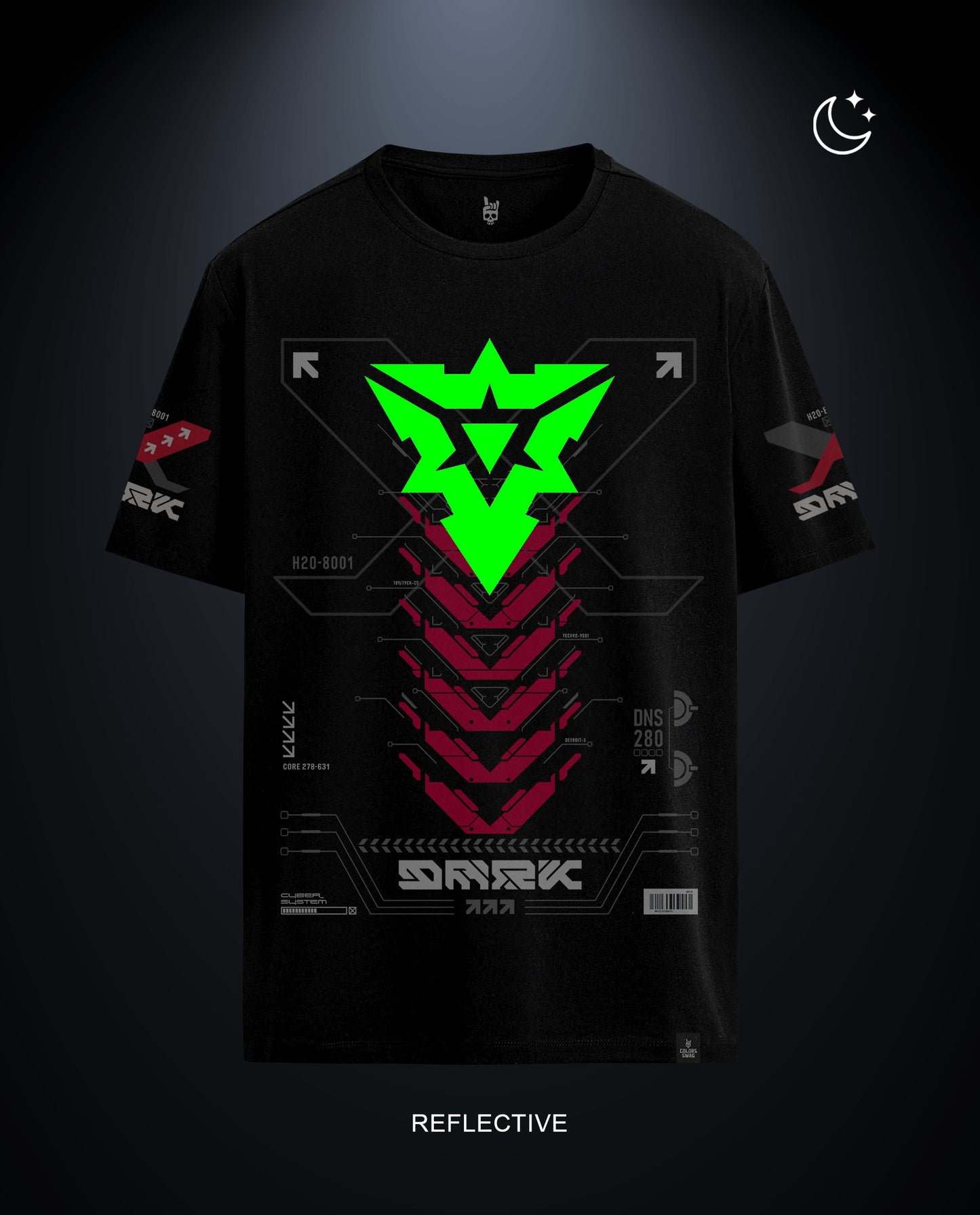 Reflect Dark - Men Regular Fit Tee