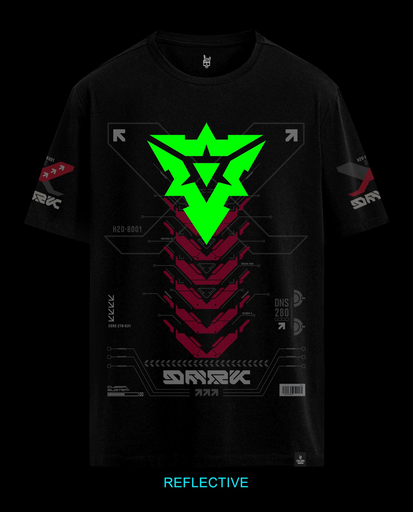 Reflect Dark - Men Regular Fit Tee