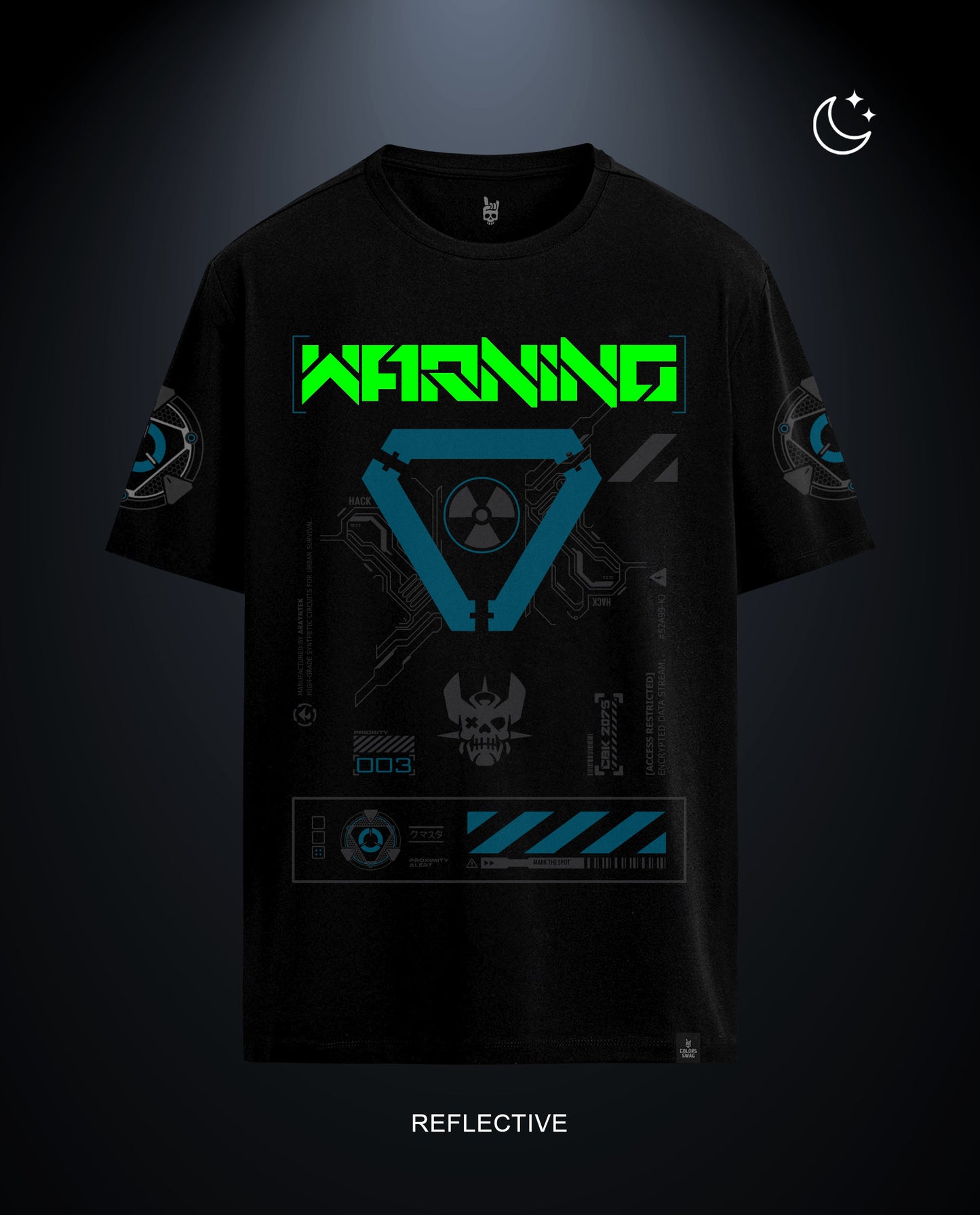 Reflect Warning - Men Regular Fit Tees