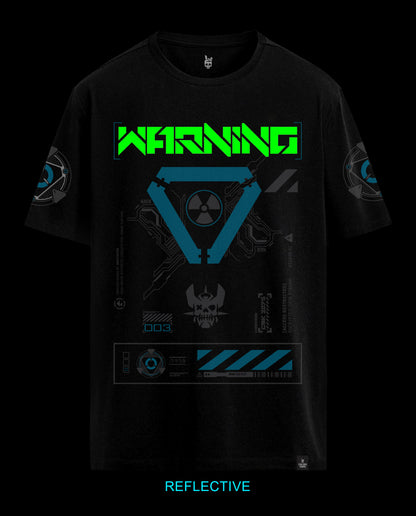 Warning - Men Regular Fit Tees