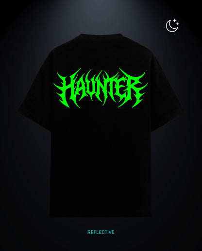 Haunted House - Premium Men Oversized Tees