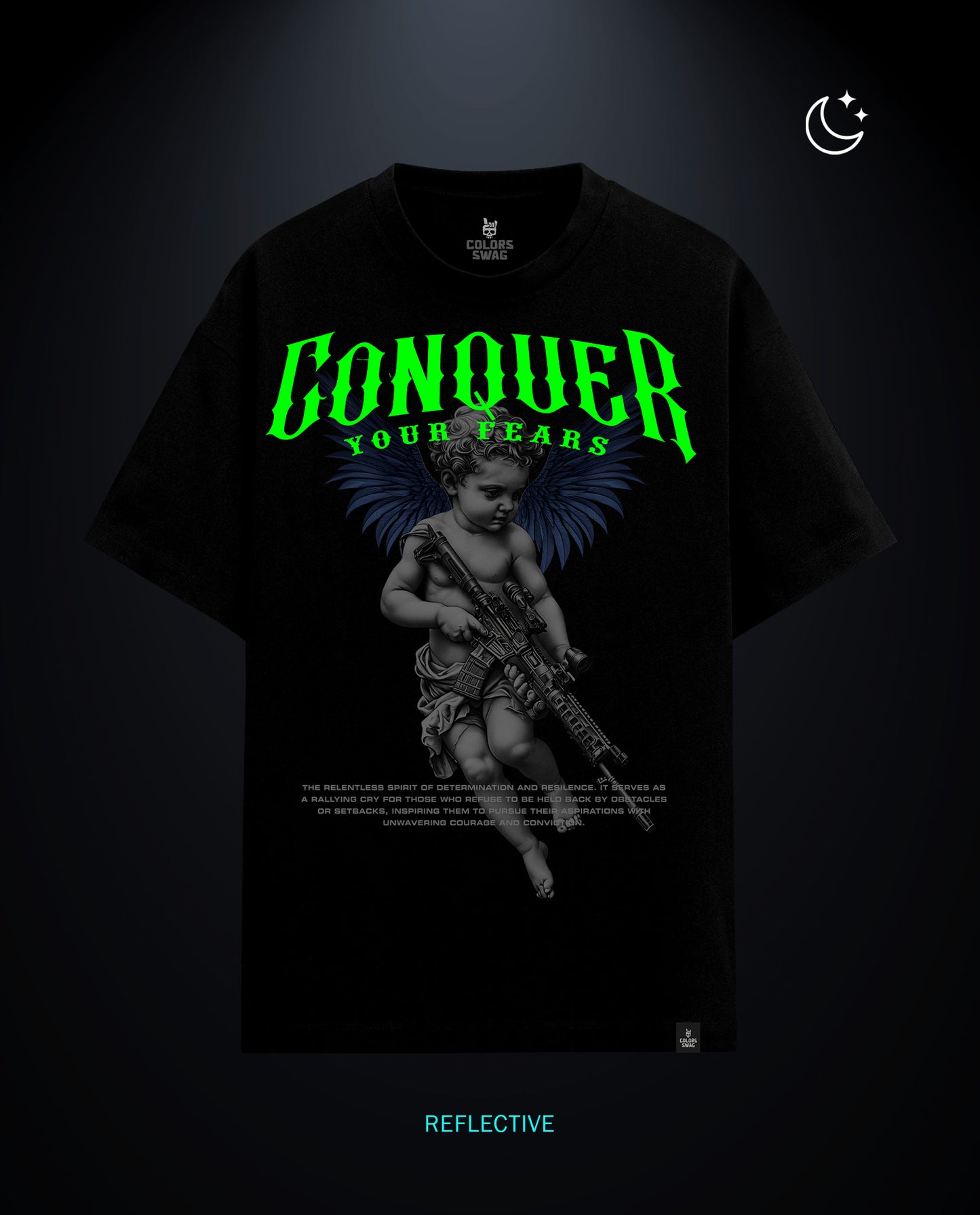Conquer - Premium Men Oversized Tees