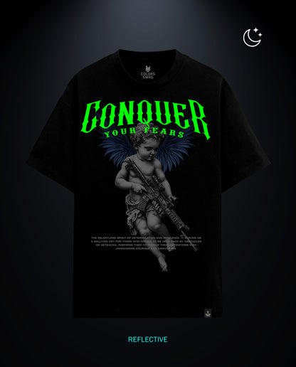 Conquer - Premium Men Oversized Tees