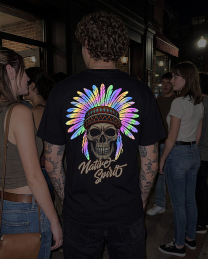 Reflect Native Head - Regular Fit Tees