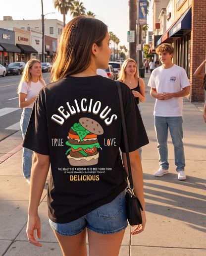 Delicious - Classic Women Oversized Tees