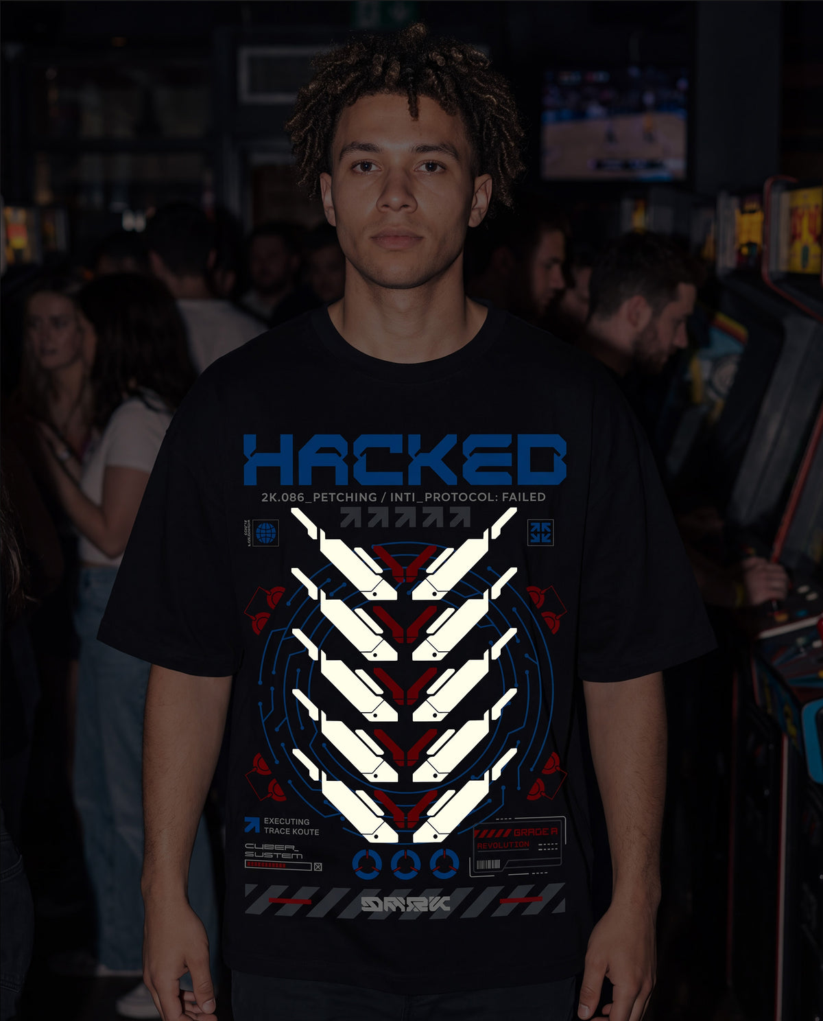 Hacked - Premium Men's Plus Size Tees