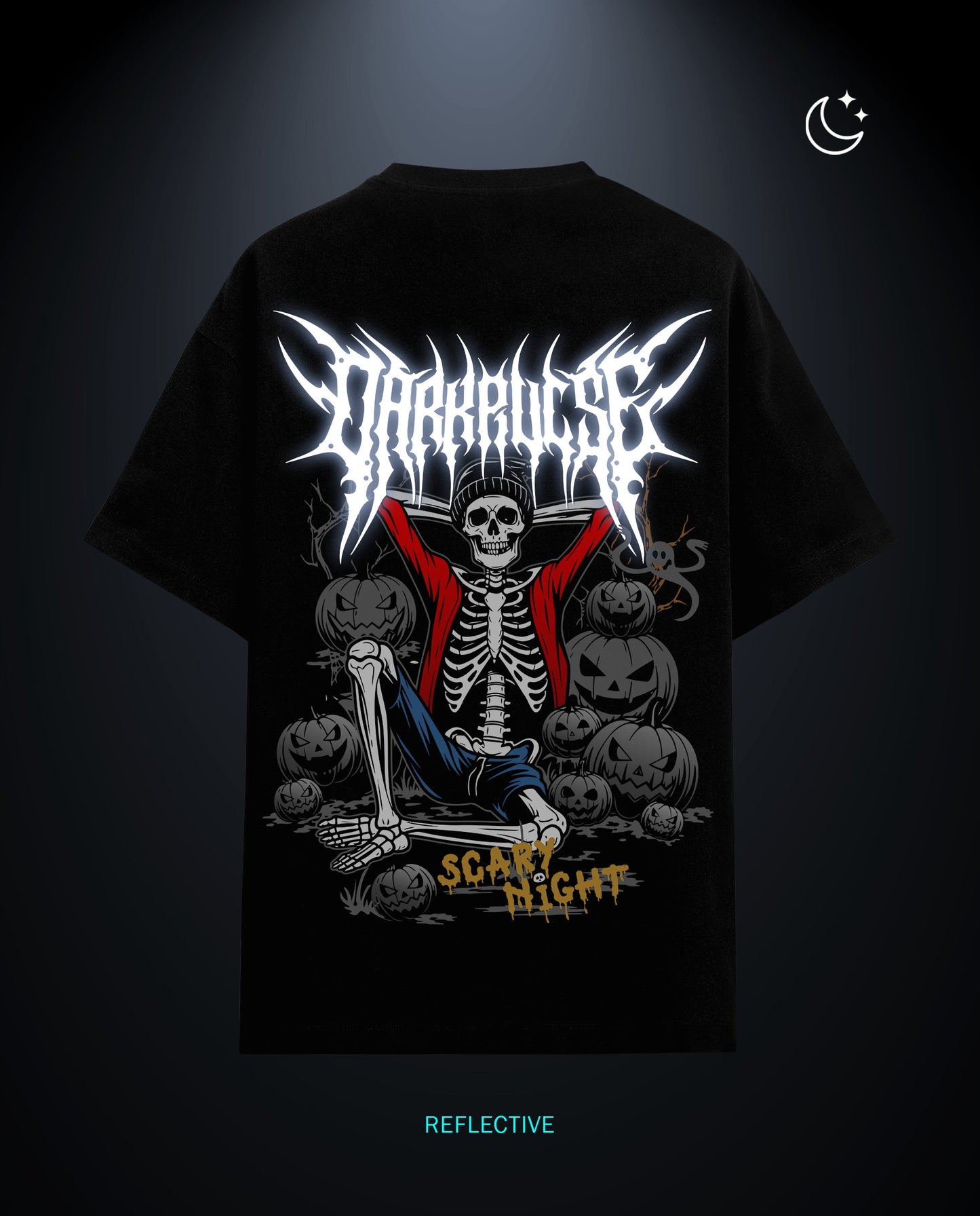 Dark Halloween - Premium Men Oversized Tees