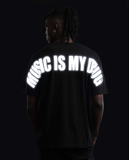 Music is my drugs - Premium Men Oversized Tees