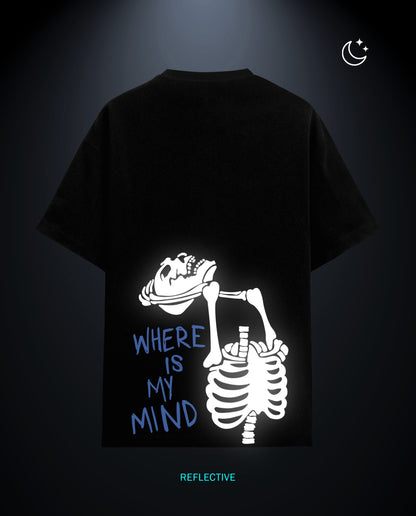 Where is mind - Premium Men Regular Fit Tees