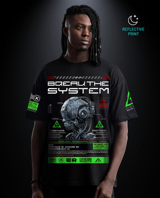 Break the system - Premium Men Regular Fit Tee